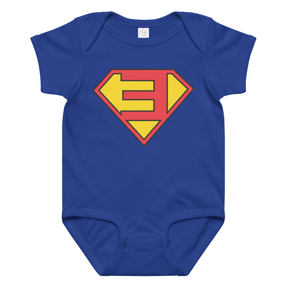 Super E Baby Onesie 3