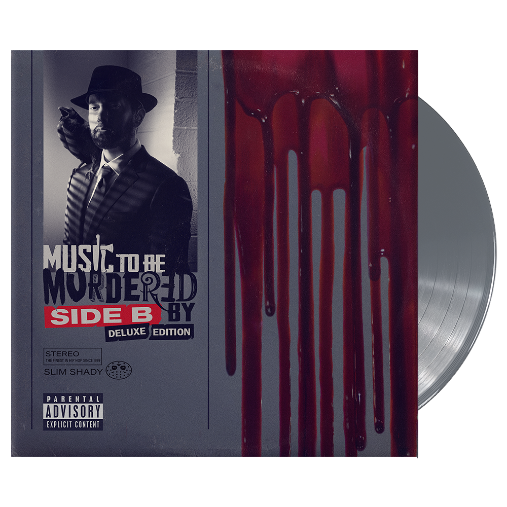 Music To Be Murdered By - Exclusive Limited Edition Red With Black Splatter  Colored 2x Vinyl LP