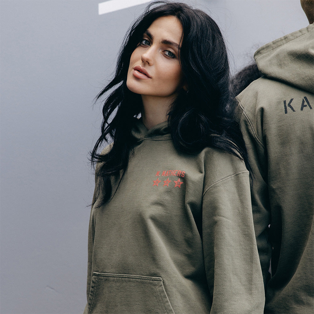 Kamikaze X Standard Issue Hoodie (Burnt Olive) - Official