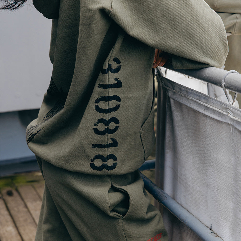 Kamikaze X Standard Issue Hoodie (Burnt Olive) – Official Eminem