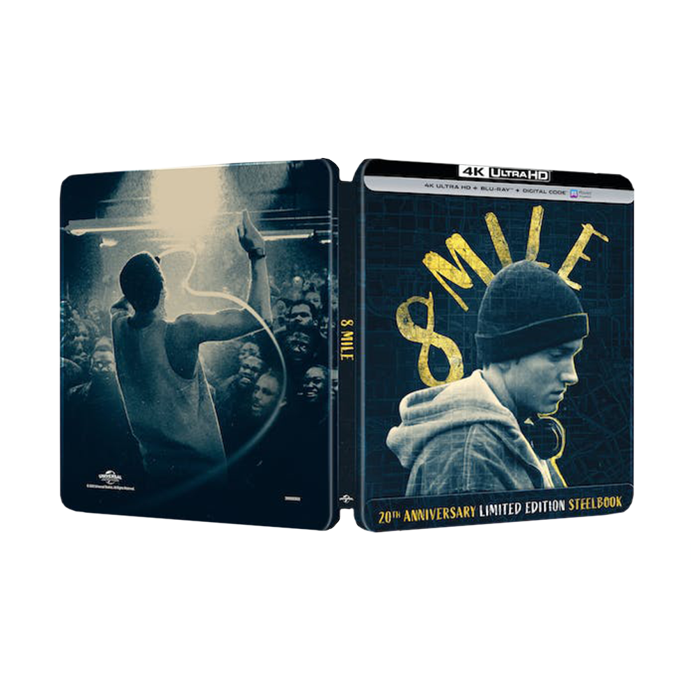 8 Mile Limited Edition 4K Steelbook (4K Ultra HD + Blu-ray) – Official  Eminem Online Store