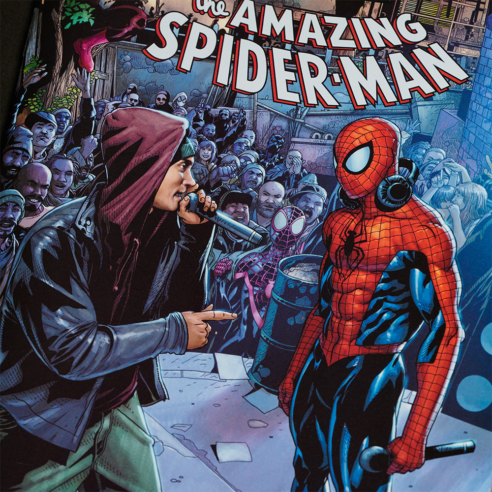 The Amazing Spider-Man (2022) #1 Eminem Variant – Official Eminem