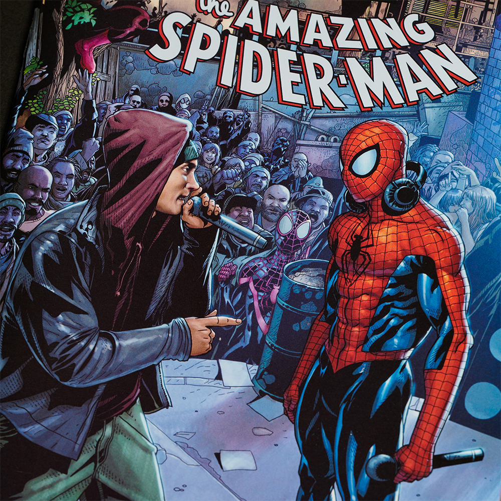 The Amazing Spider-Man (2022) #1 Eminem Variant (Signed) ALT 5