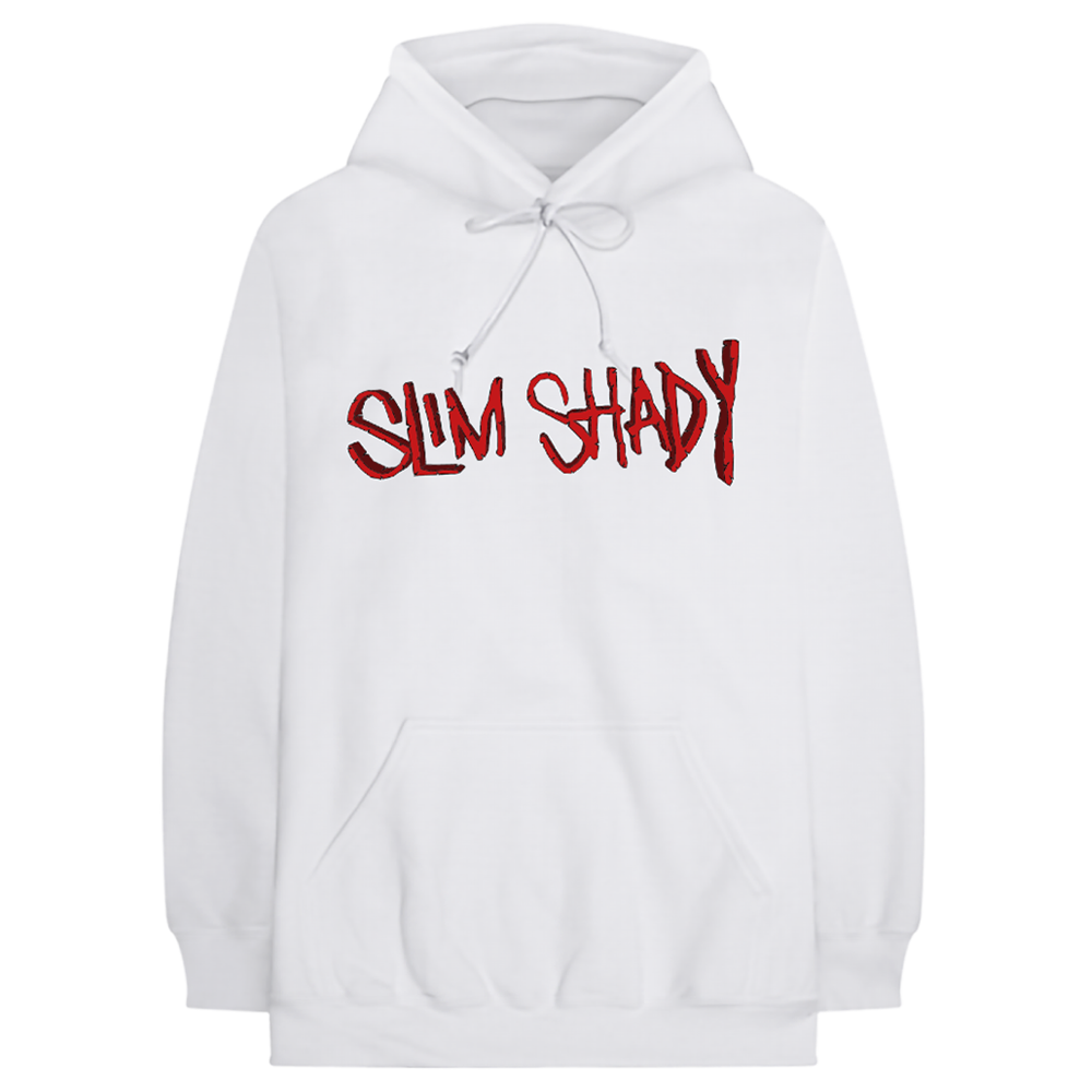 Eminem white hoodie hotsell
