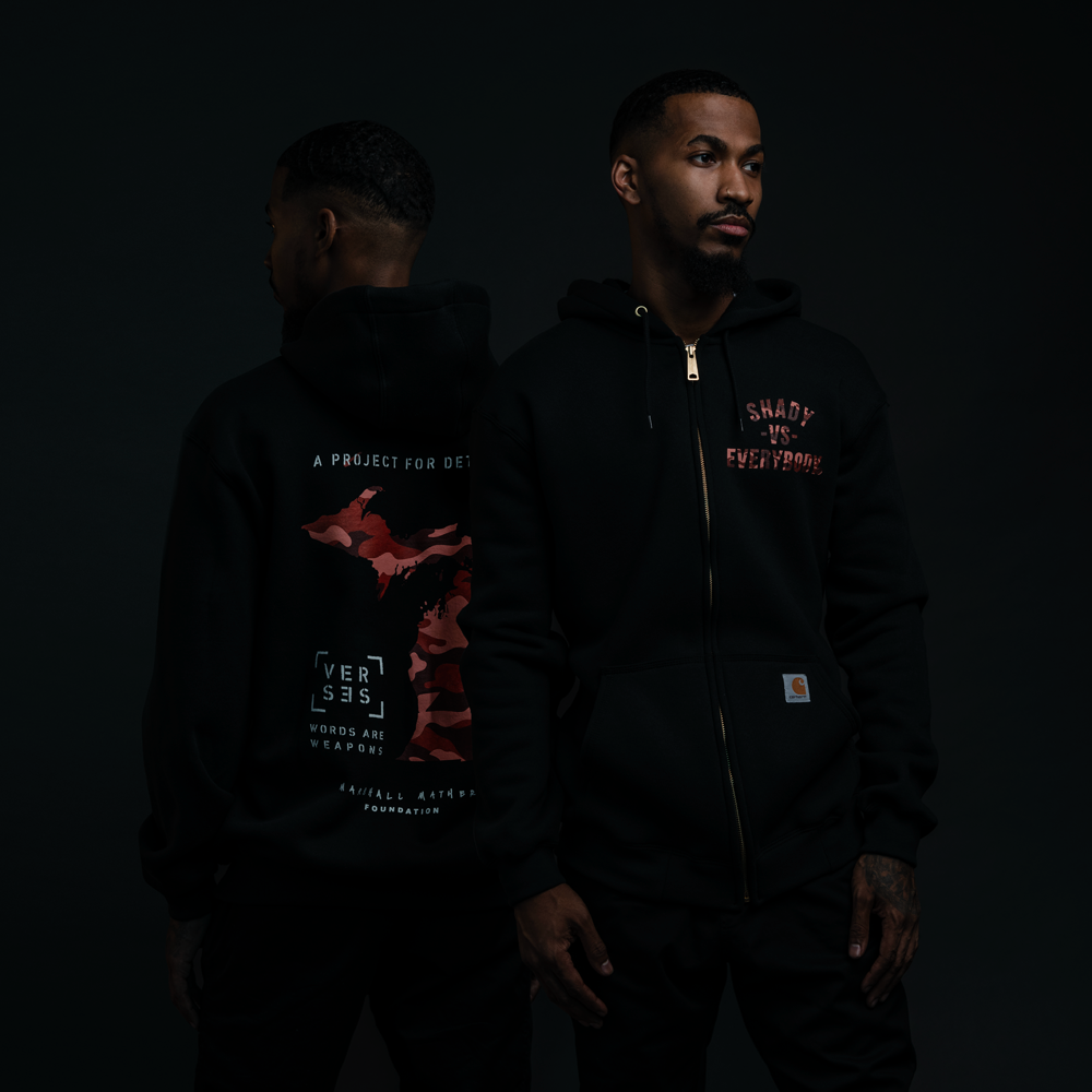 Eminem zip online up hoodie