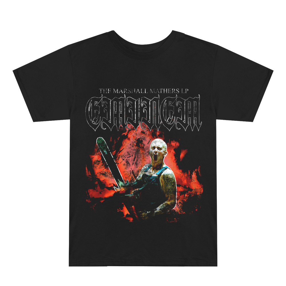 SHADY CHAINSAW T-SHIRT (BLACK)