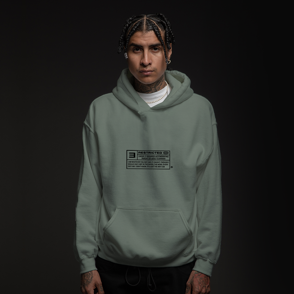 THE WAY I AM HOODIE GREEN Official Eminem Online Store