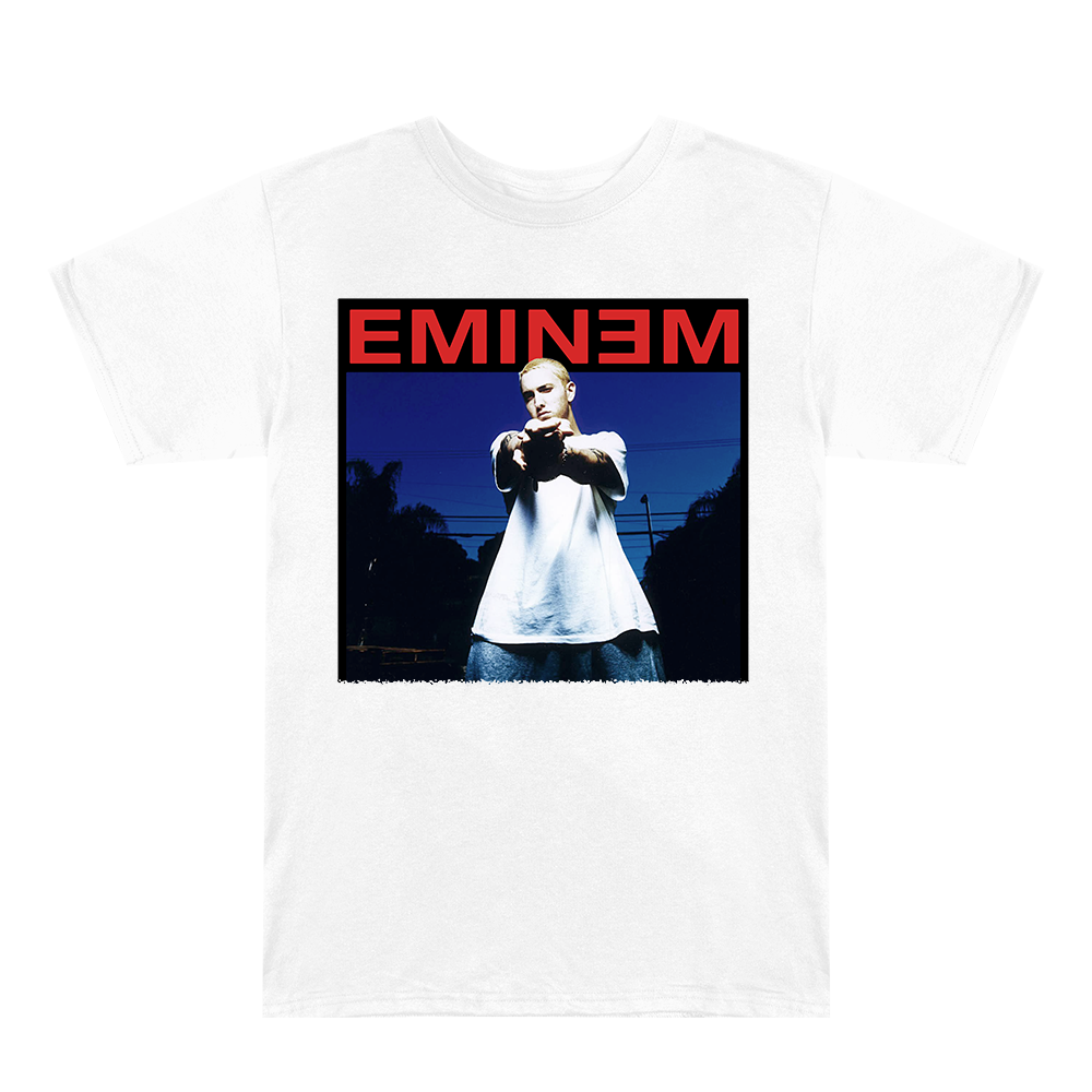 POWERLINE T-SHIRT (WHITE) - Official Eminem Online Store POWERLINE T-SHIRT (WHITE) - Official Eminem Online Store