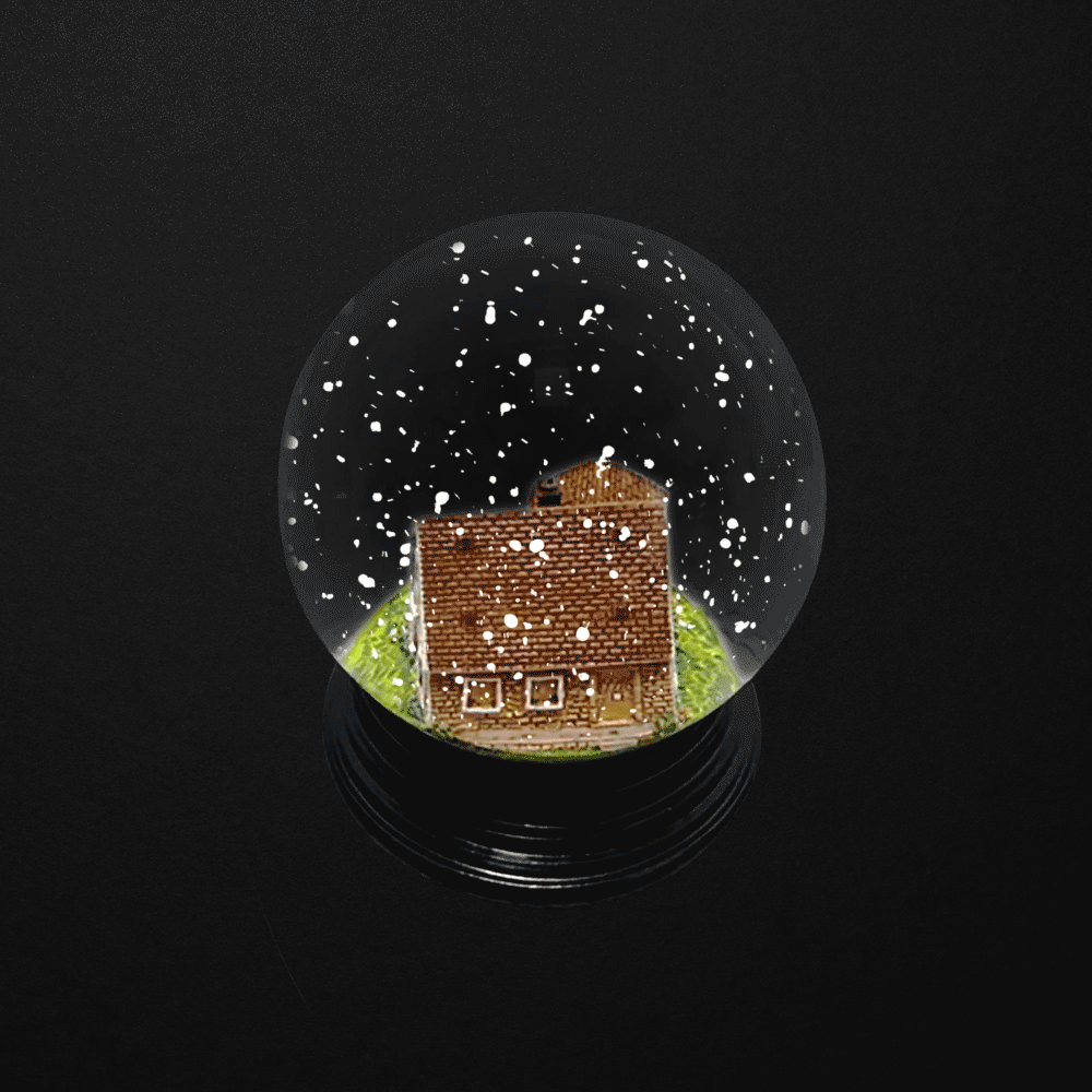 MMLP2 House Snow Globe