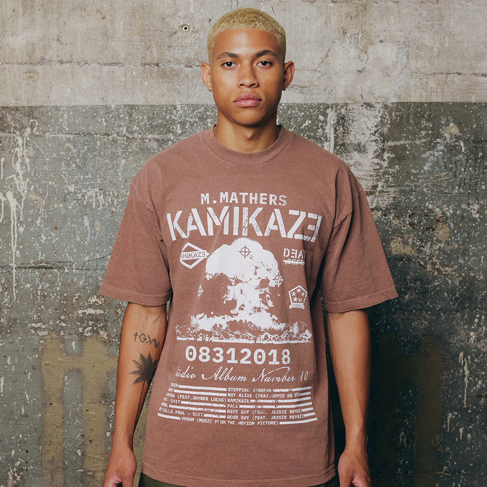 Kamikaze Explosion T-Shirt Model