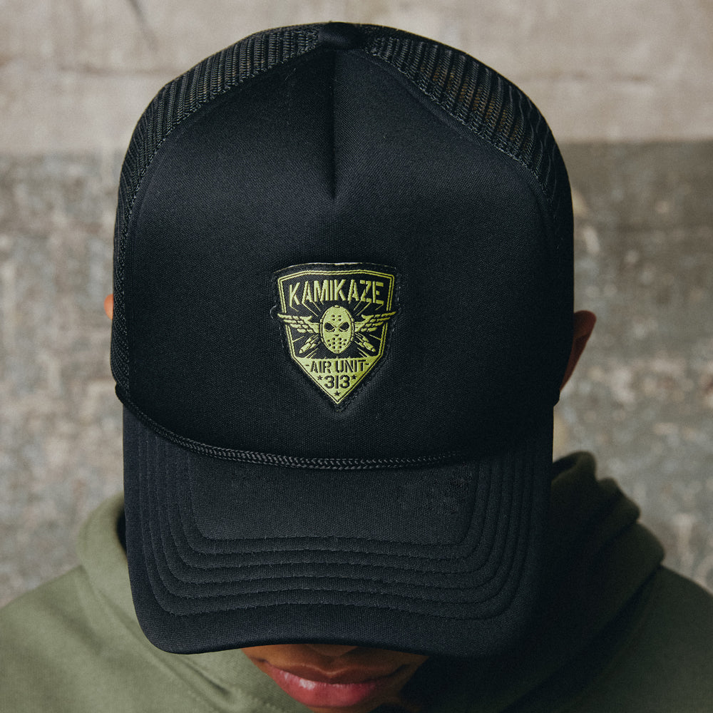 Kamikaze Crest Trucker Hat - Official Eminem Online Store