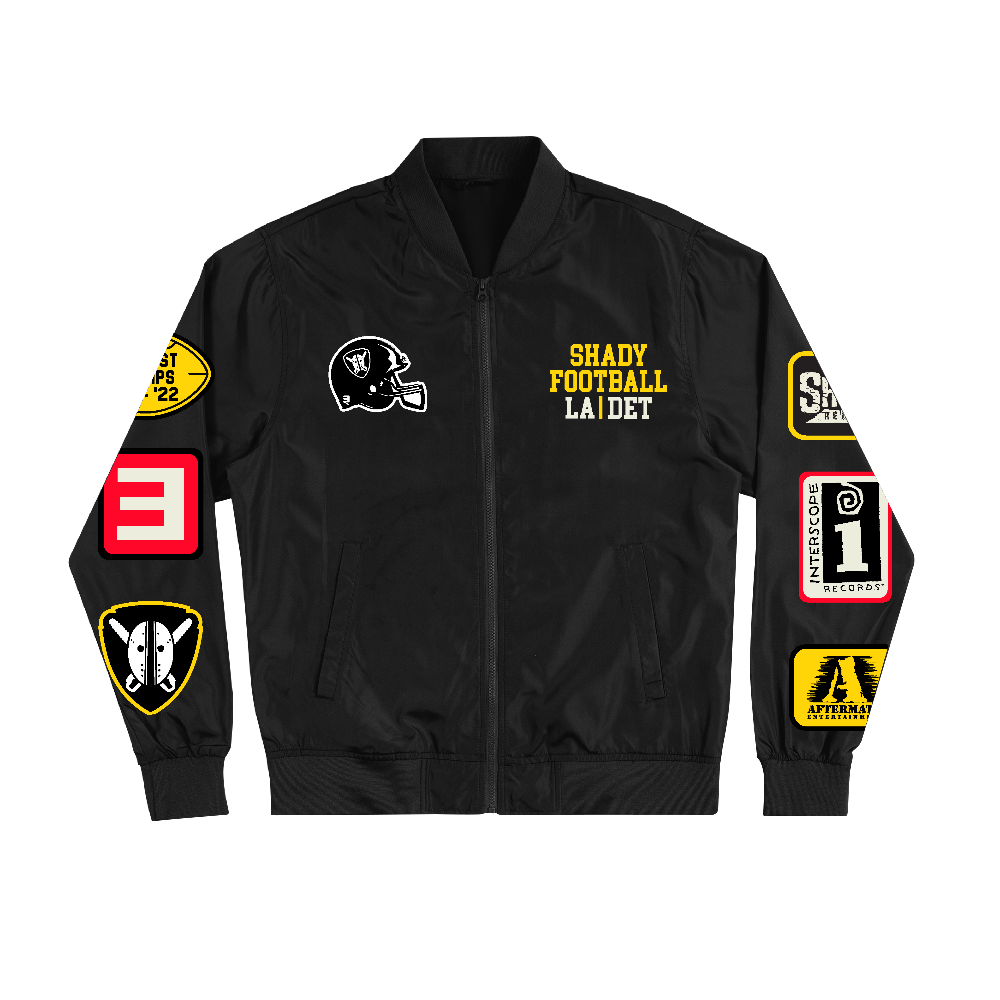 Bomber jacket football discount
