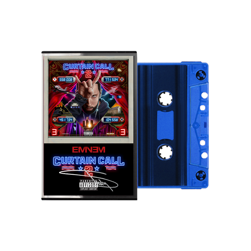 Curtain Call 2 Blue Cassette (Autographed)