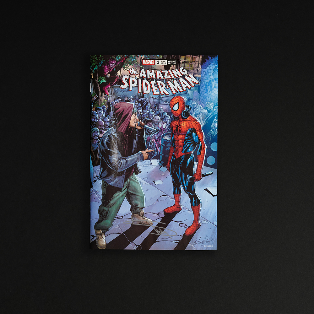 The Amazing Spider-Man (2022) #1 Eminem Variant (Signed)