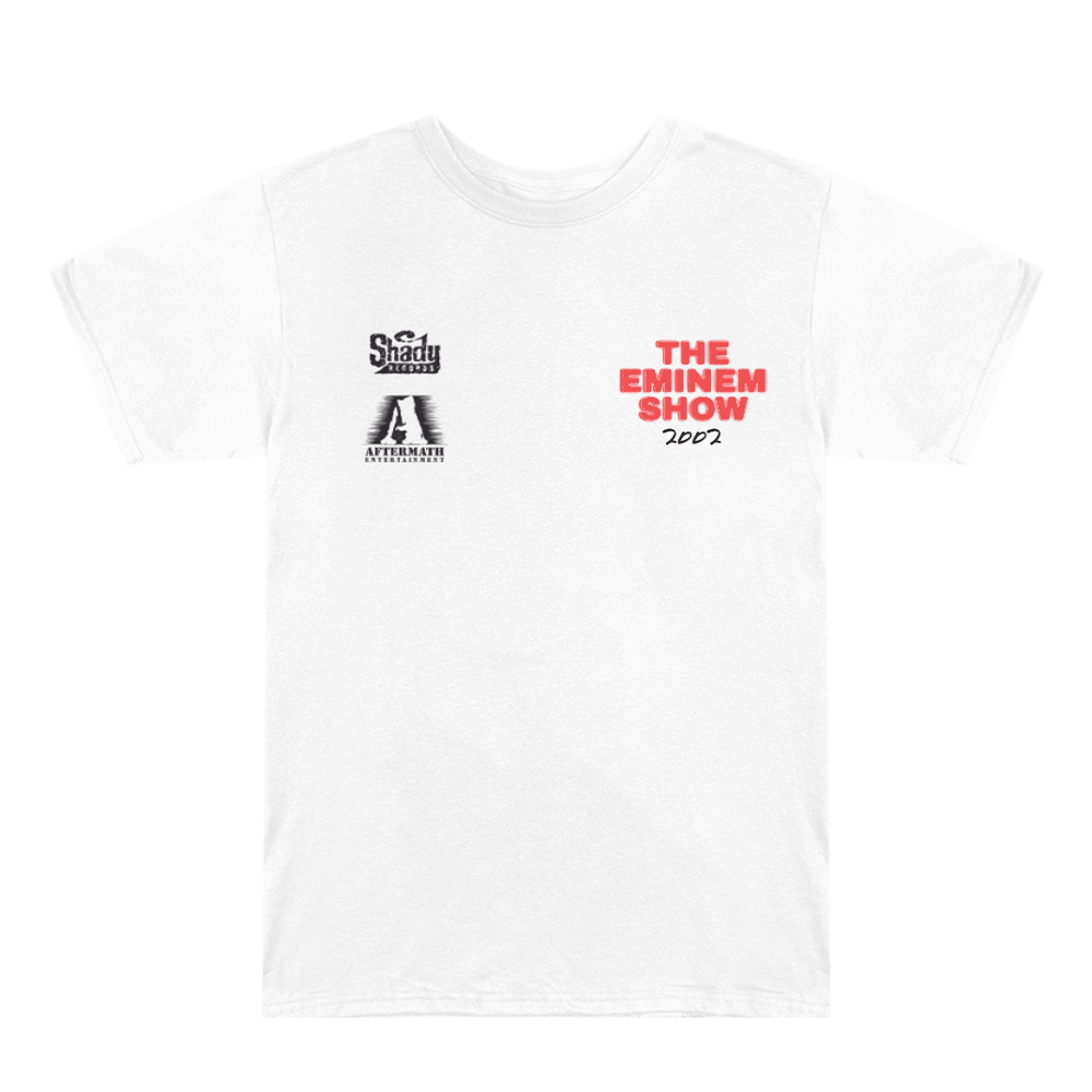 THE EMINEM SHOW T-SHIRT (WHITE) - Official Eminem Online Store THE EMINEM SHOW T-SHIRT (WHITE) - Official Eminem Online Store