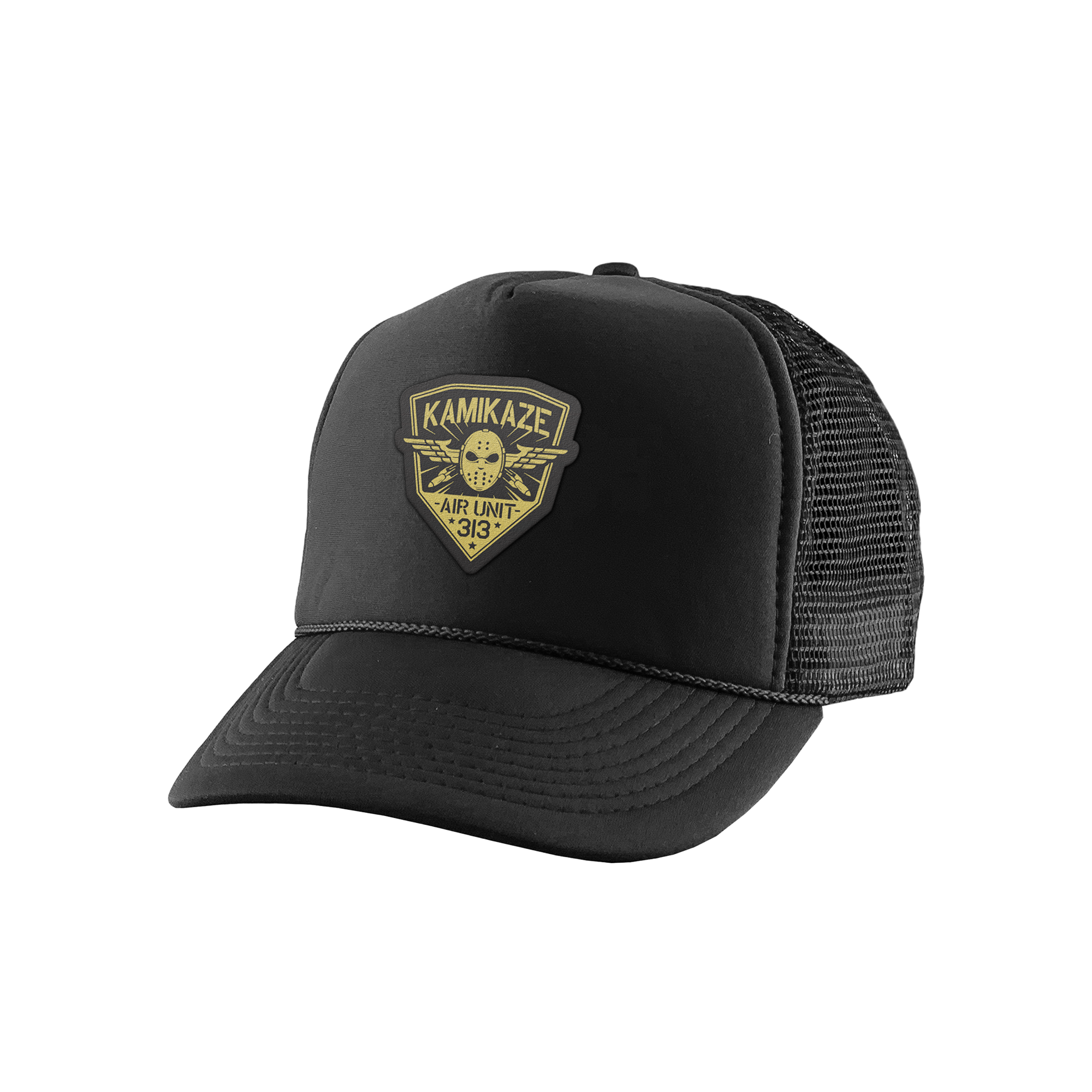 Kamikaze Crest Trucker Hat - Official Eminem Online Store Kamikaze Crest Trucker Hat - Official Eminem Online Store