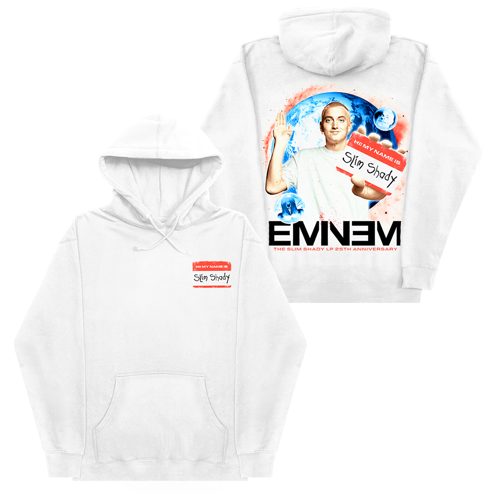 Eminem white hoodie discount