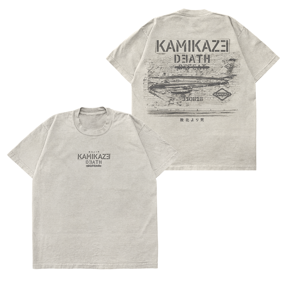 Kamikaze Propoganda T-Shirt Side by Side