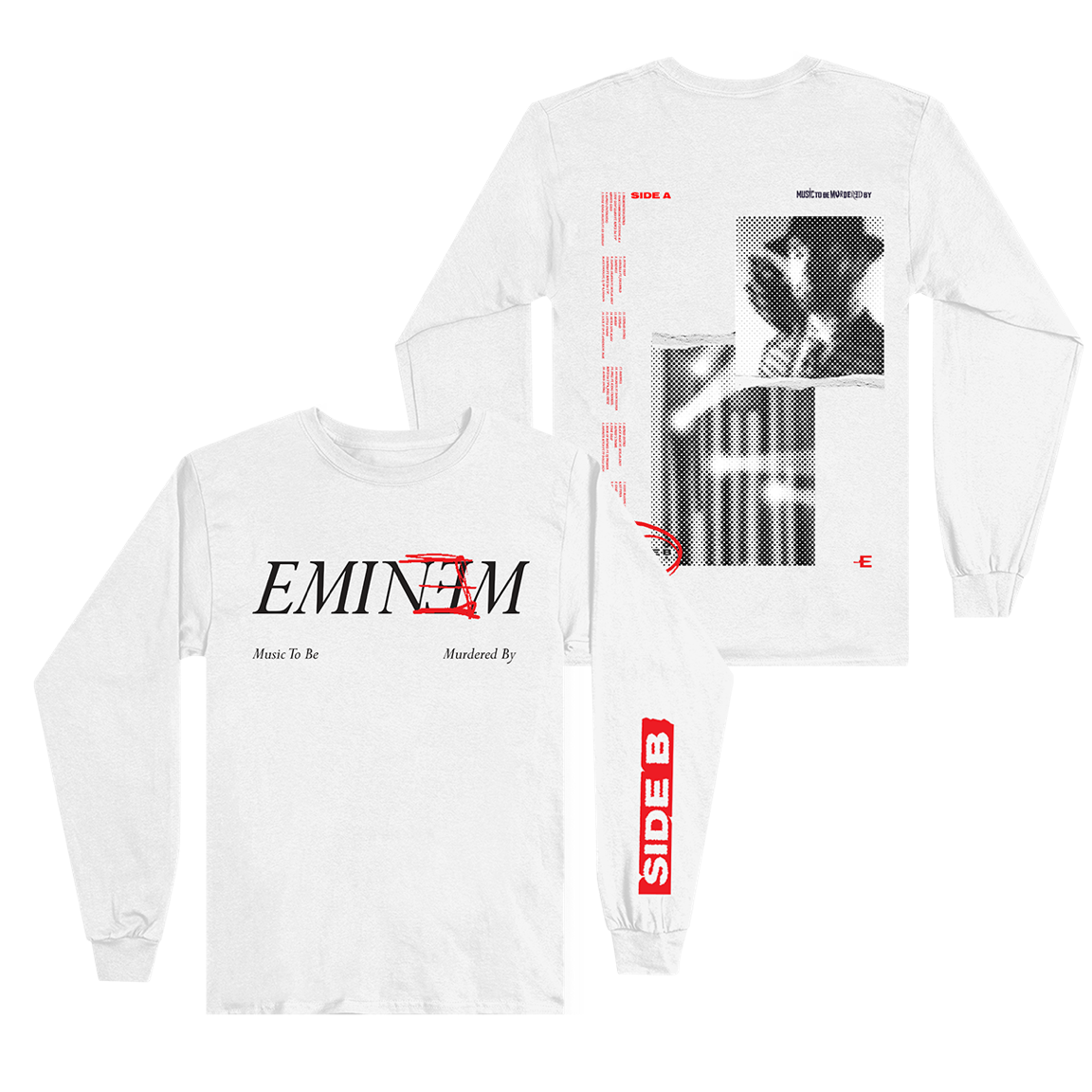 MTBMB Side B Longsleeve (White) - Official Eminem Online Store