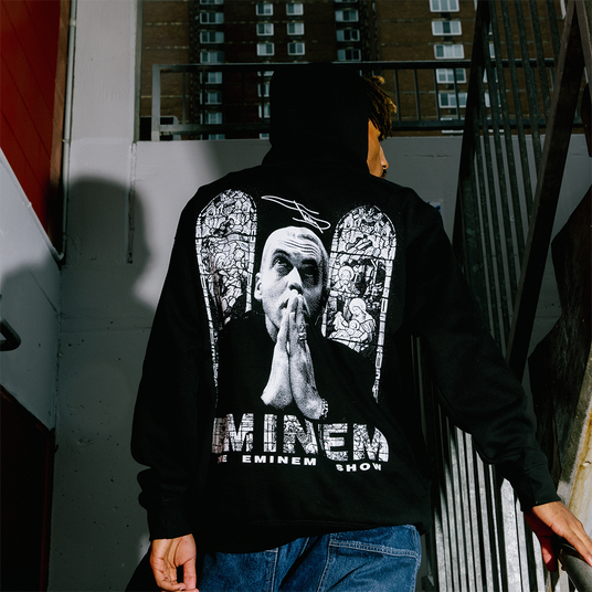 The Eminem Show Stained Glass Hoodie Model