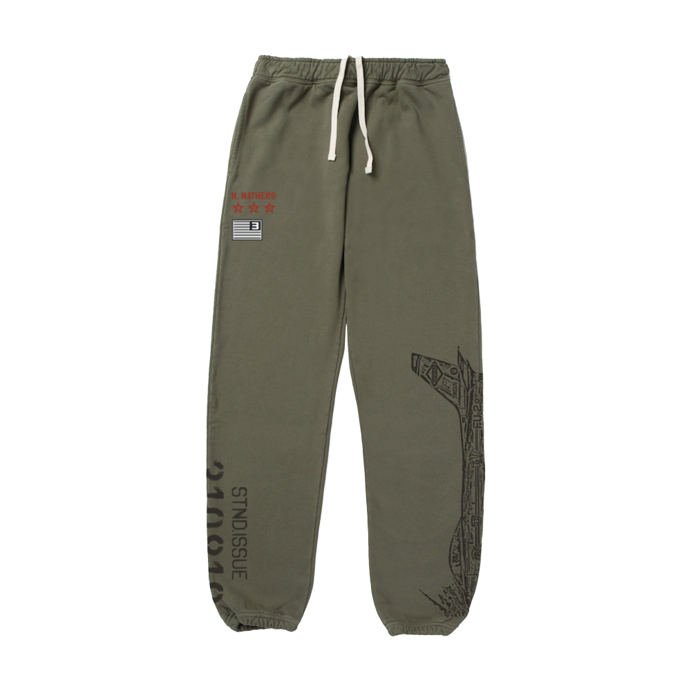 SWEATPANTS - BURNT OLIVE SWEATPANTS - BURNT OLIVE