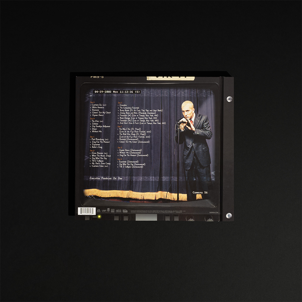 THE EMINEM SHOW 20TH ANNIVERSARY EXPANDED EDITION COLLECTOR'S 4LP THE EMINEM SHOW 20TH ANNIVERSARY EXPANDED EDITION COLLECTOR'S 4LP