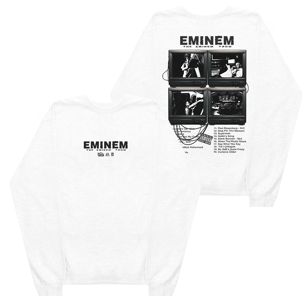 Eminem Album Eminem Retro Eminem Recovery Sweatshirt Eminem