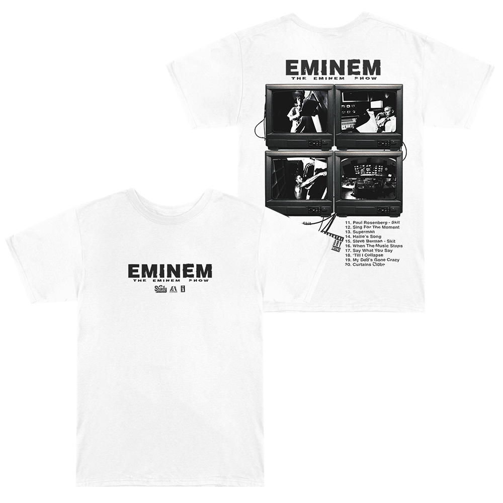 The Eminem Show Vintage TV T-Shirt – Official Eminem Online Store