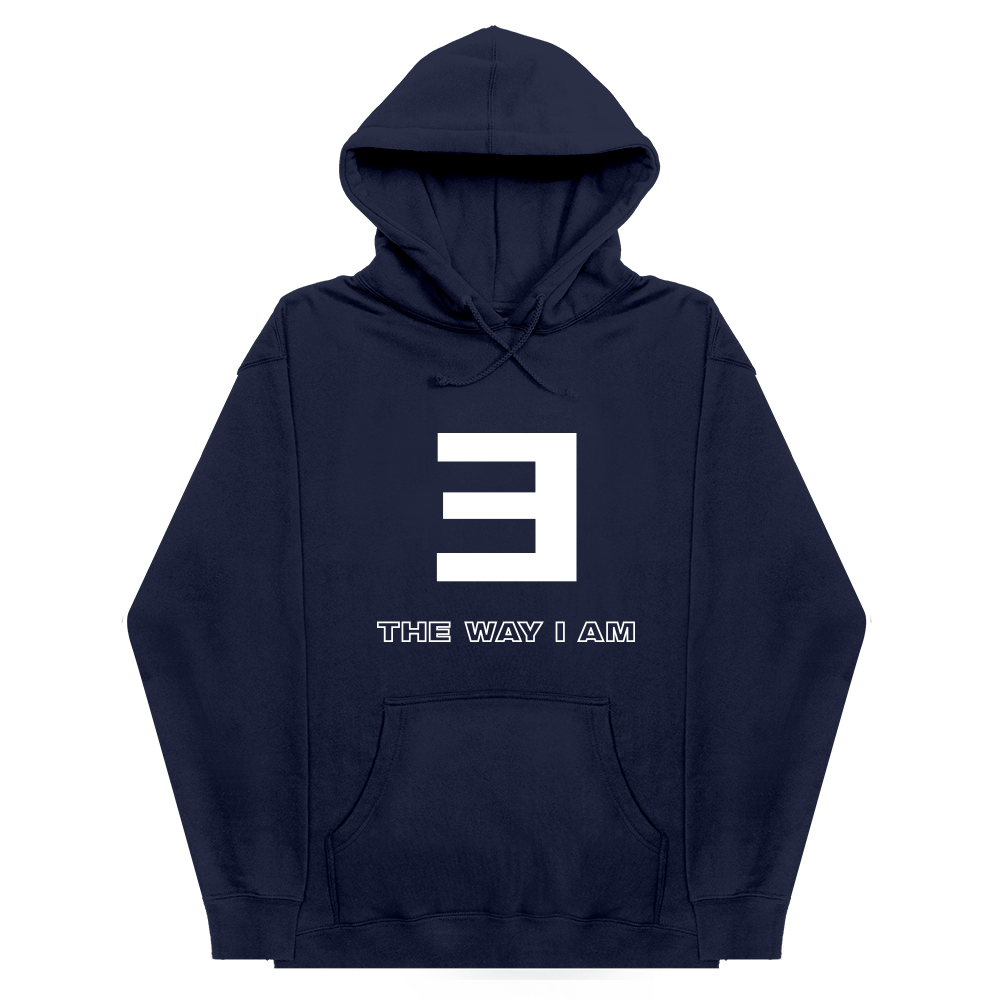 Hooded Sweatshirt Eminem Hoodie Stan The Way I Am Hoodie (Navy