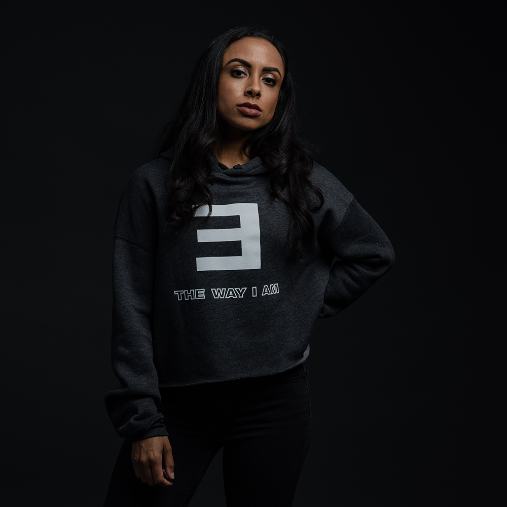 Eminem kamikaze cropped hot sale hoodie