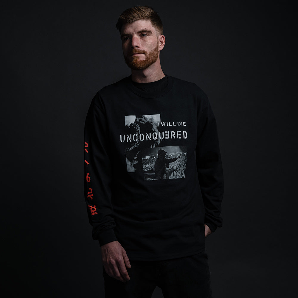 Unconquered Black Long Sleeve