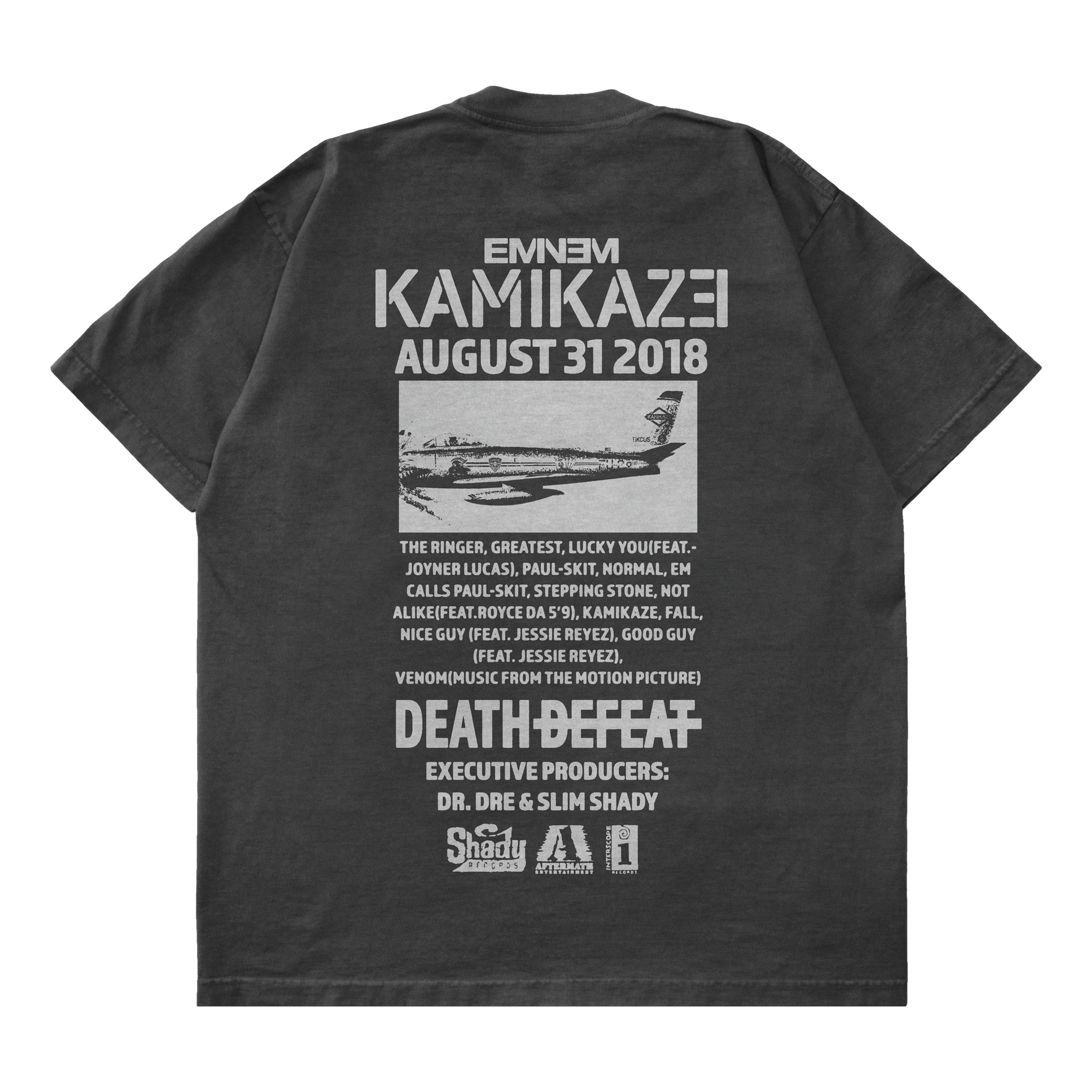 Kamikaze Vintage Album T-Shirt Back