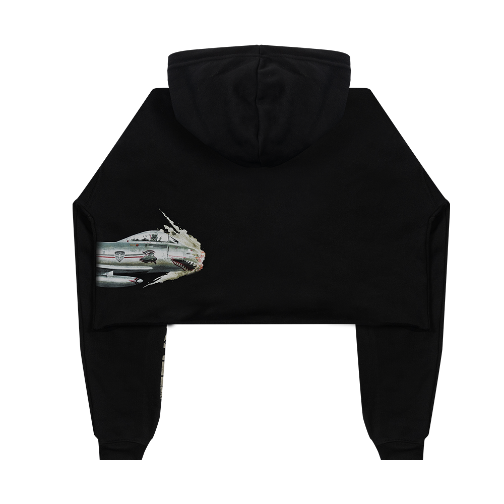 Eminem kamikaze cropped hoodie best sale