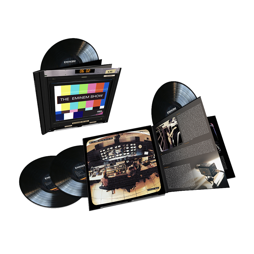 THE EMINEM SHOW 20TH ANNIVERSARY EXPANDED EDITION COLLECTOR'S 4LP THE EMINEM SHOW 20TH ANNIVERSARY EXPANDED EDITION COLLECTOR'S 4LP