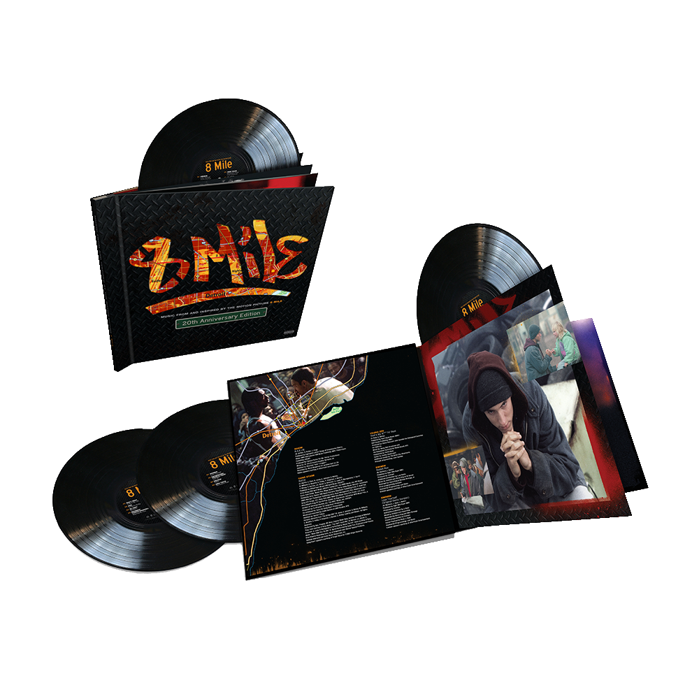 8 MILE 20TH ANNIVERSARY EDITION 4LP – Official Eminem Online Store