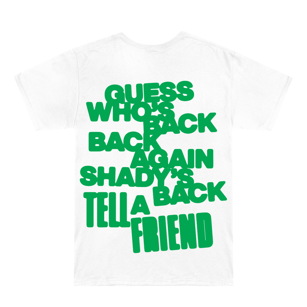 The Eminem Show Shady's Back T-Shirt Back