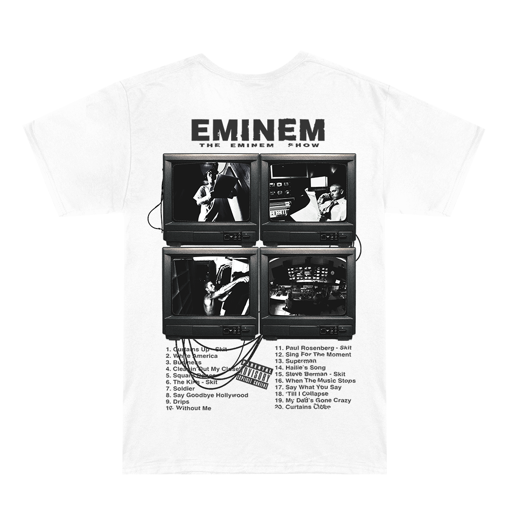 The Eminem Show Vintage TV T-Shirt Back